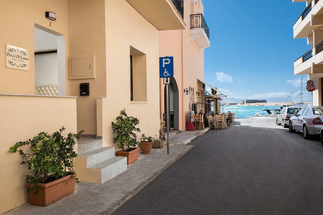 Pozzi Di Lusso Suites Hriszí Aktí Haniá Kültér fotó